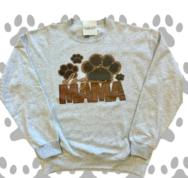 Dog Mom Unisex Crewneck Sweatshirt
