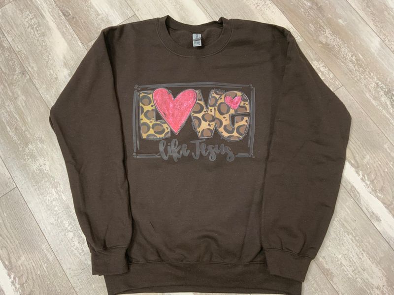 Love Like Jesus Unisex Crewneck Sweatshirt