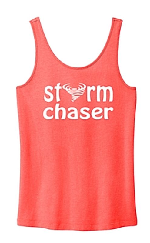Cat 5 Storm Chaser Beach Washed Ladies Fit Tank