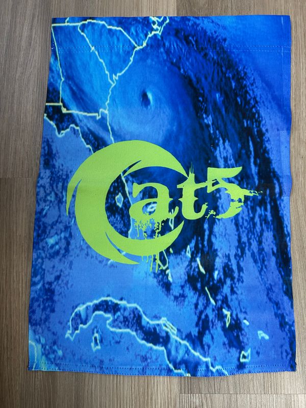 CAT5 sublimated garden flag