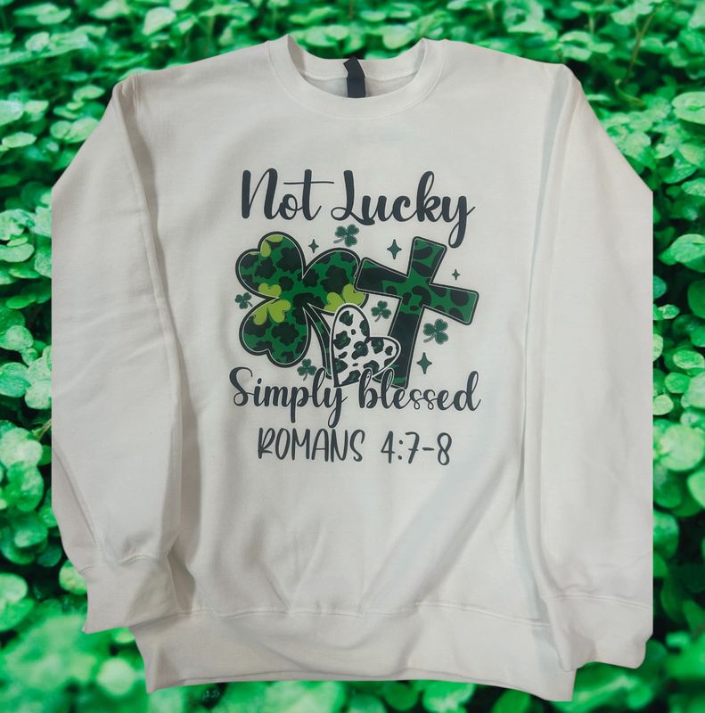 Not Lucky Simply Blessed