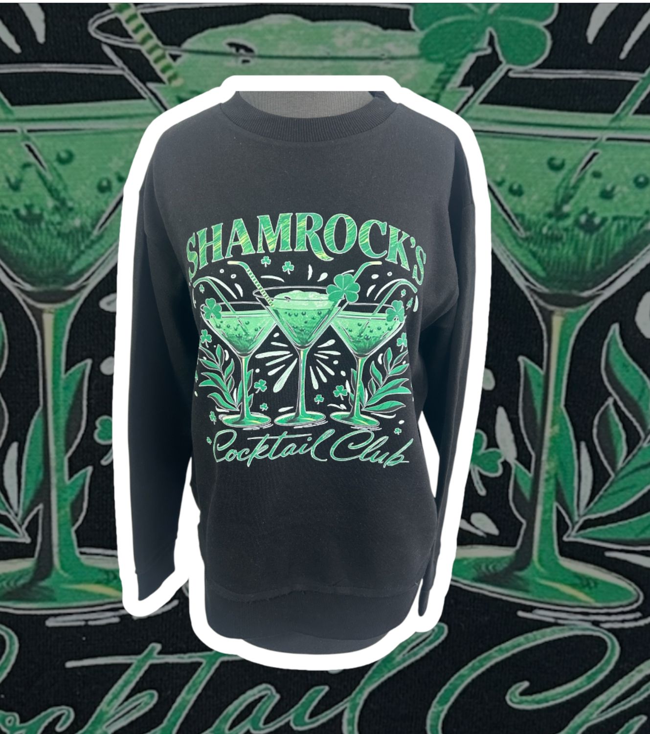 Shamrock Cocktails Ladies LAT Weekend Fleece