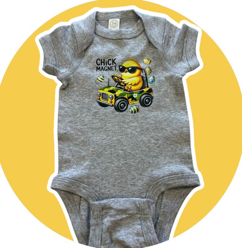 Chick Magnet Infant onesie