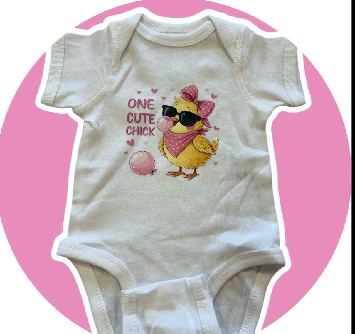 One Cute Chick Onesie