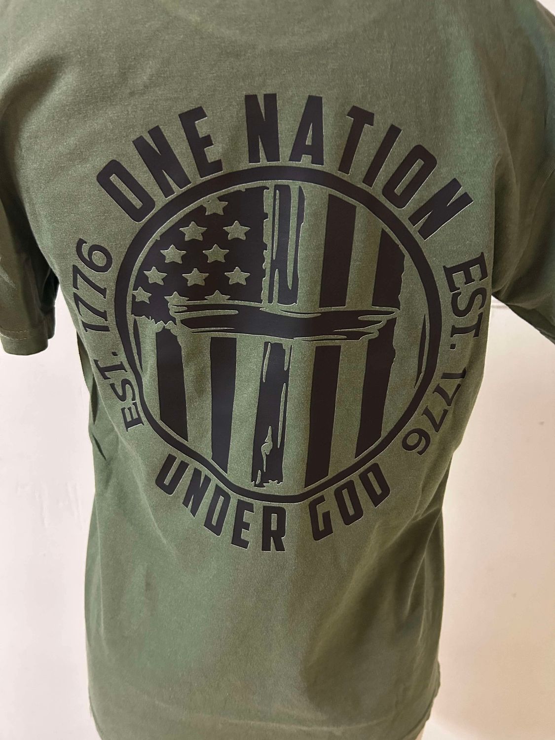 One Nation Under God Comfort Color Tee
