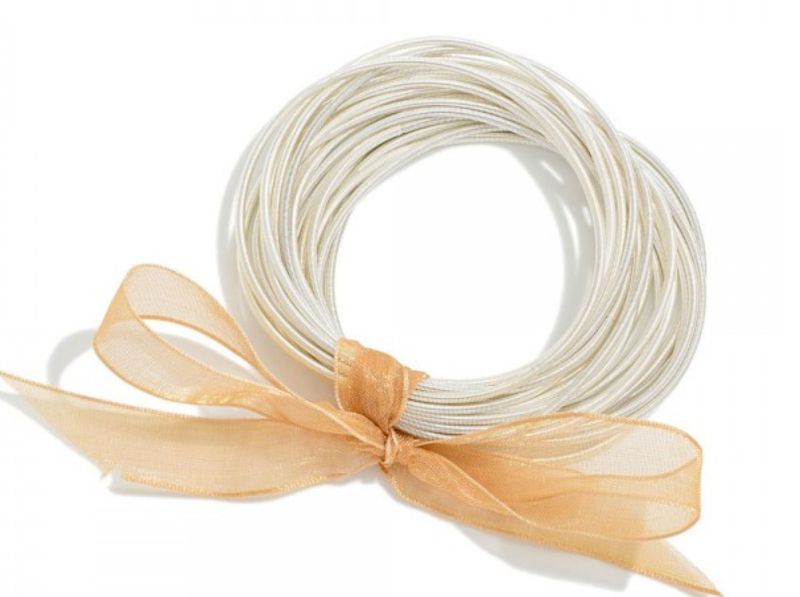 Guitar String Stretch Bracelets w/bow detail