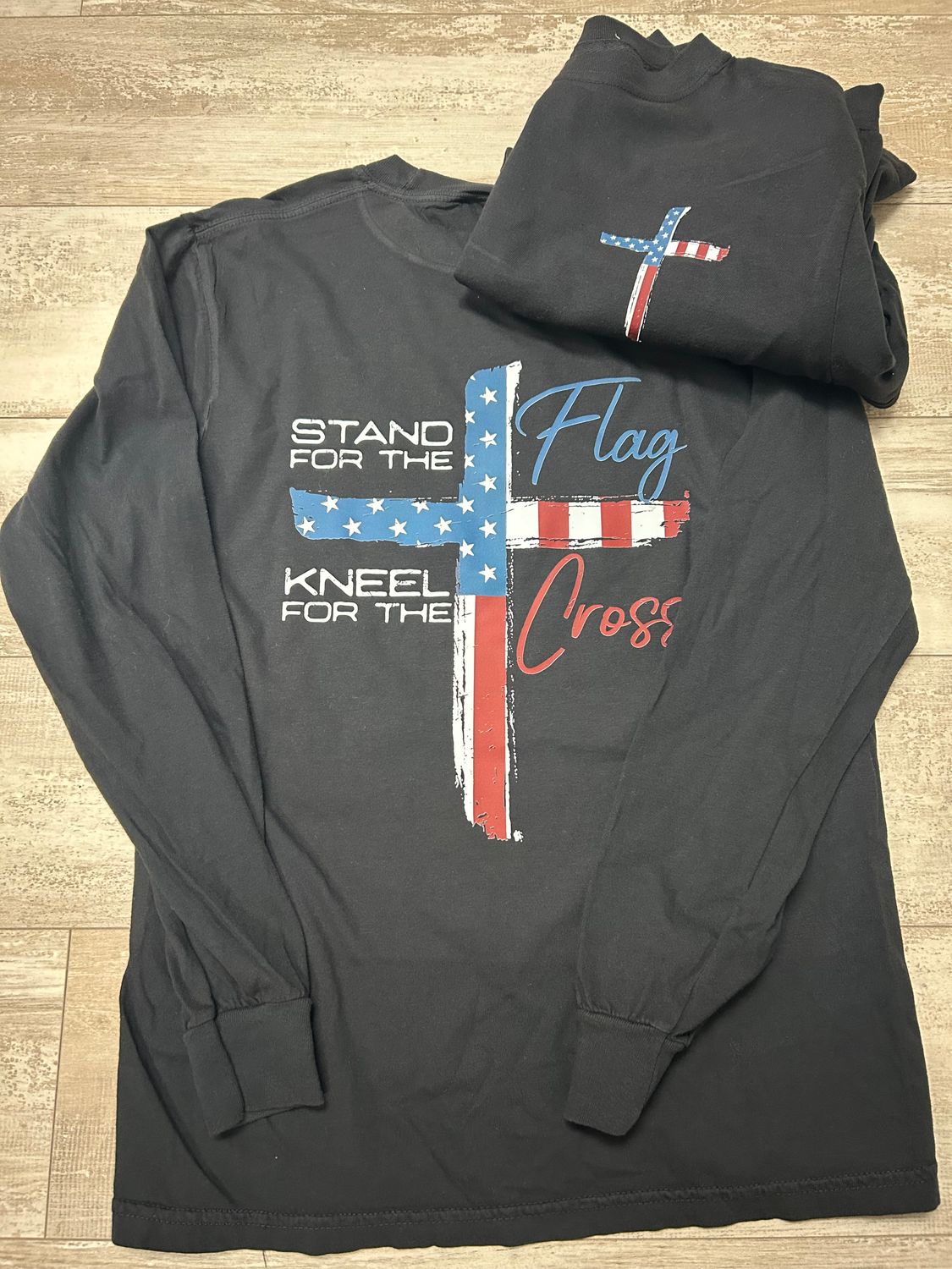Stand for the Flag Unisex Long Sleeve Tee
