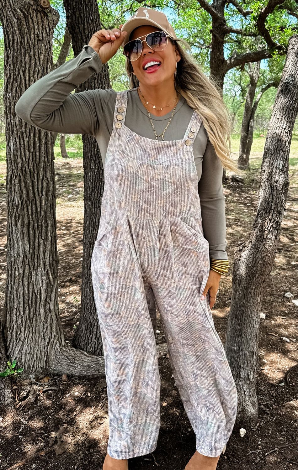CASSIDY CAMO OVERALLS