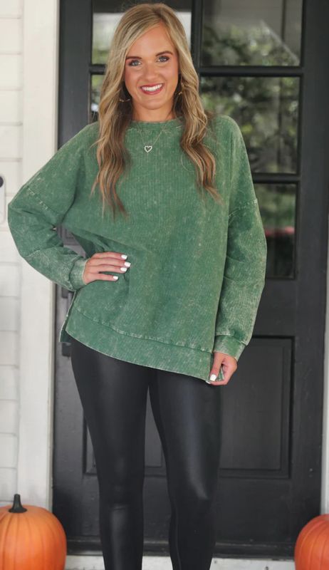 Alexis Corded Vintage Pullover