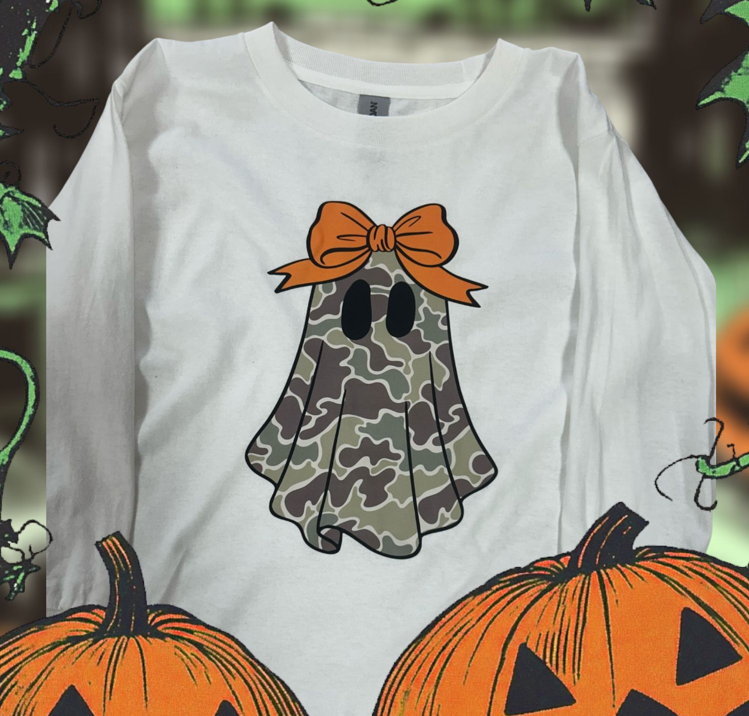 Camo Youth Girl Ghost