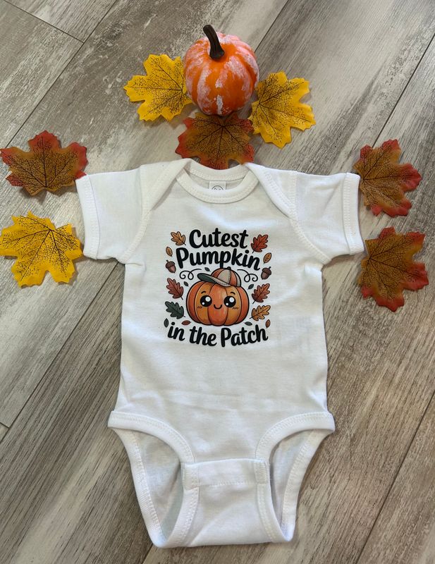 Cutest Pumpkin In the Patch onesie