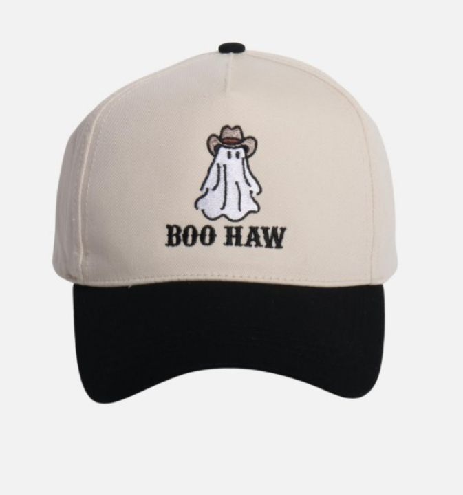 Boo Haw &amp; Cowboy  Ghost Emb Hat