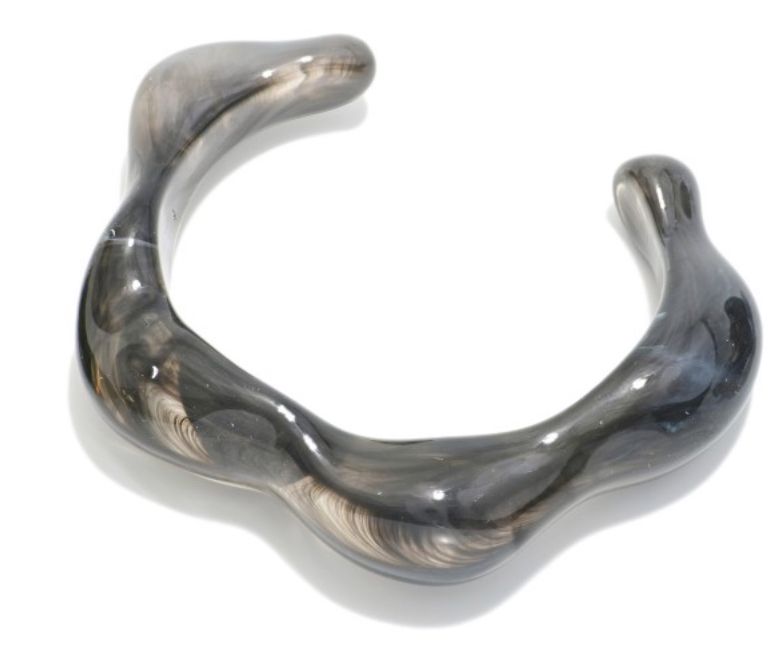Marble Acetate Bangle Bracelet