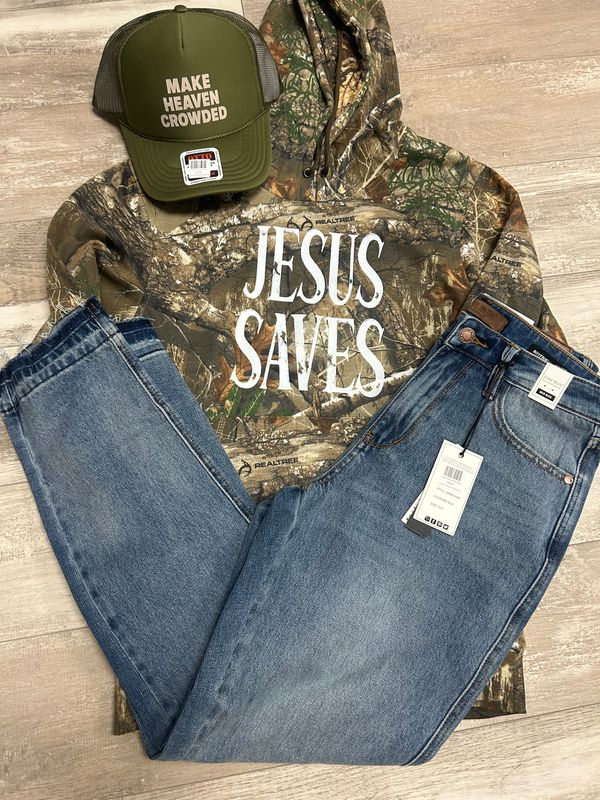 Jesus Saves Realtree Pullover hoodie