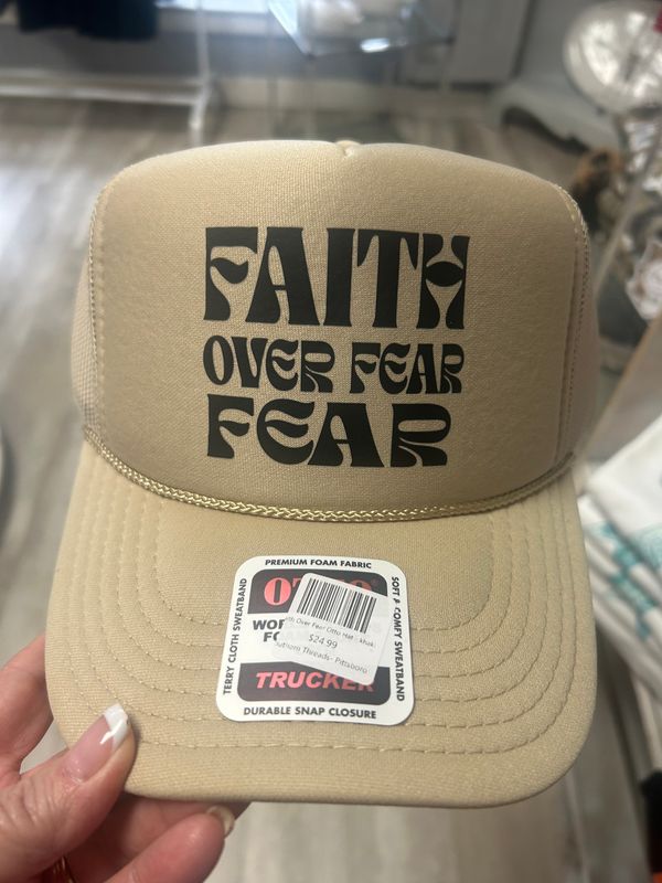Faith Over Fear Otto Hat