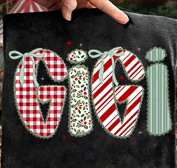 Preppy Christmas GIGI unisex sweatshirt