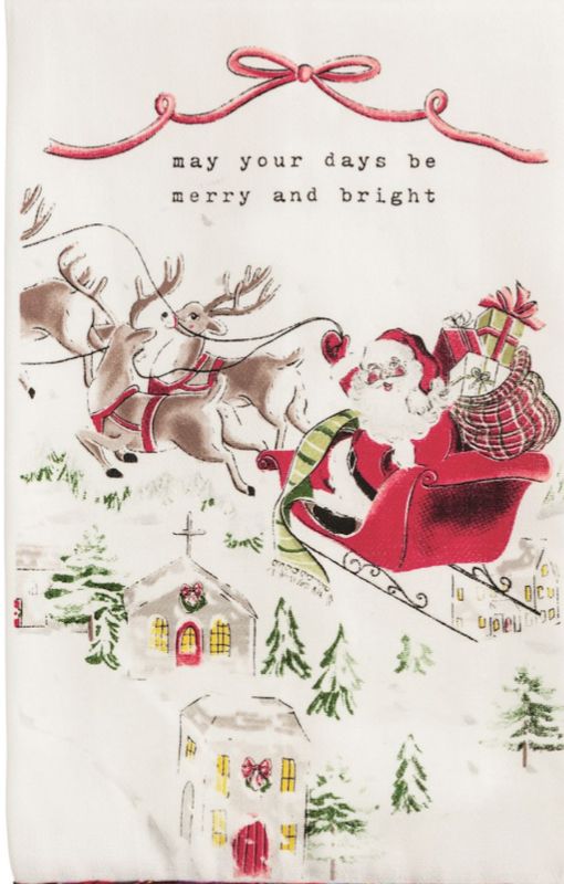 May Your Days Printed Towel