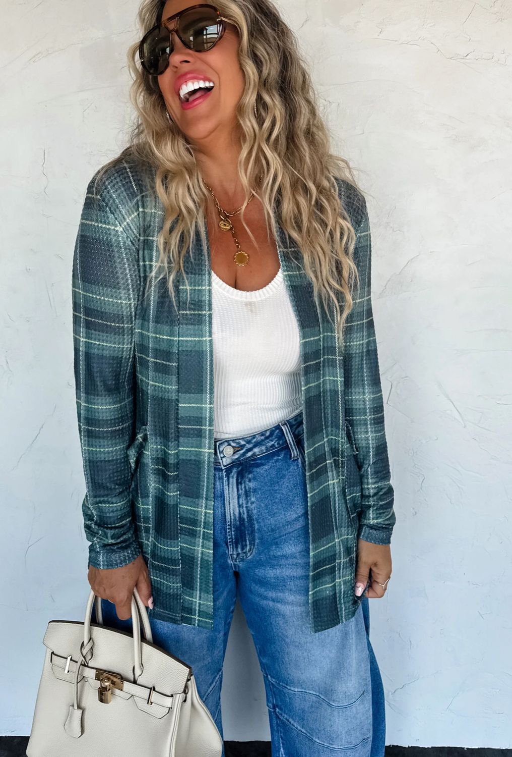 Plaid Lola Cardigans