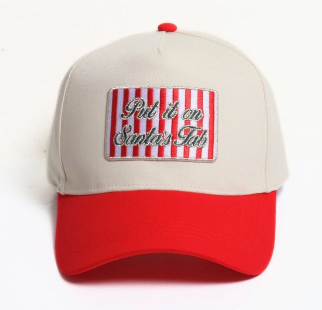 Christmas Embroidered Hats