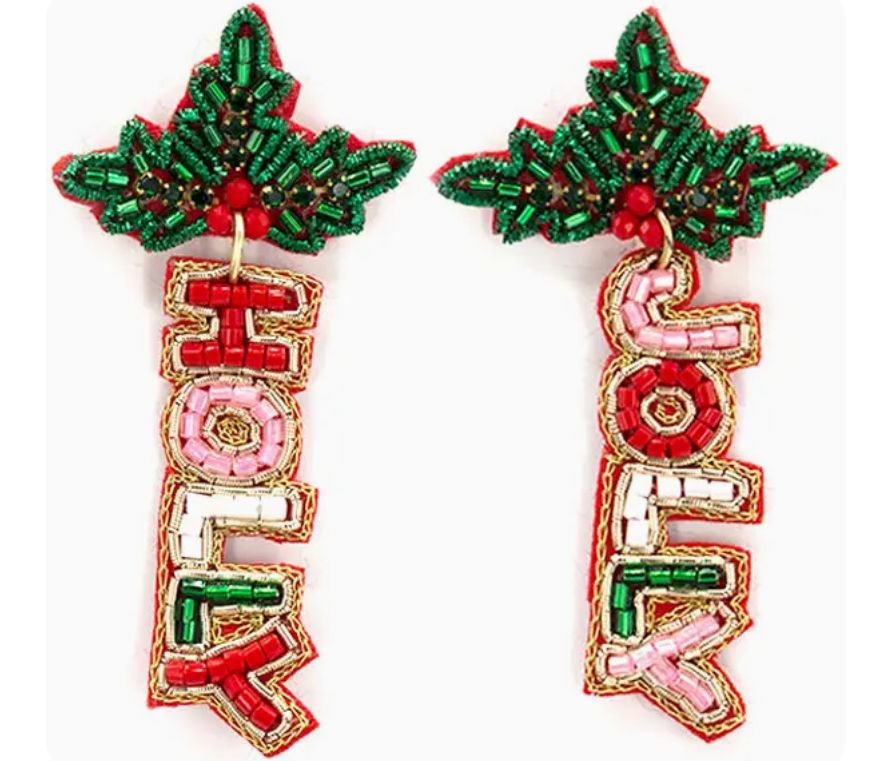 Holly Jolly Sead Earrings