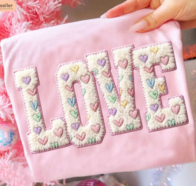 Retro Valentine Love unisex sweatshirt