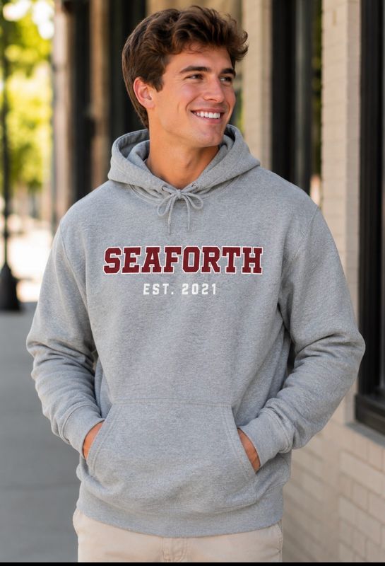 Seaforth Est. unisex hooded Sweatshirt