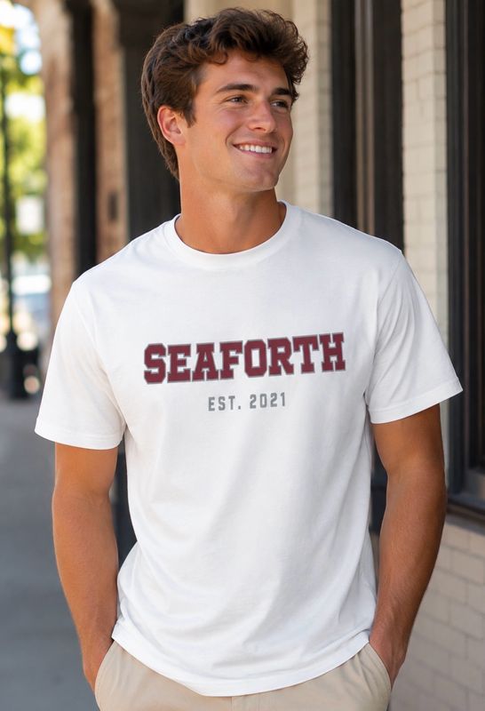 Seaforth Est unisex short sleeve tee