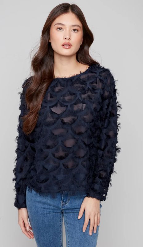 Charlie B Fancy Chiffon Blouse 