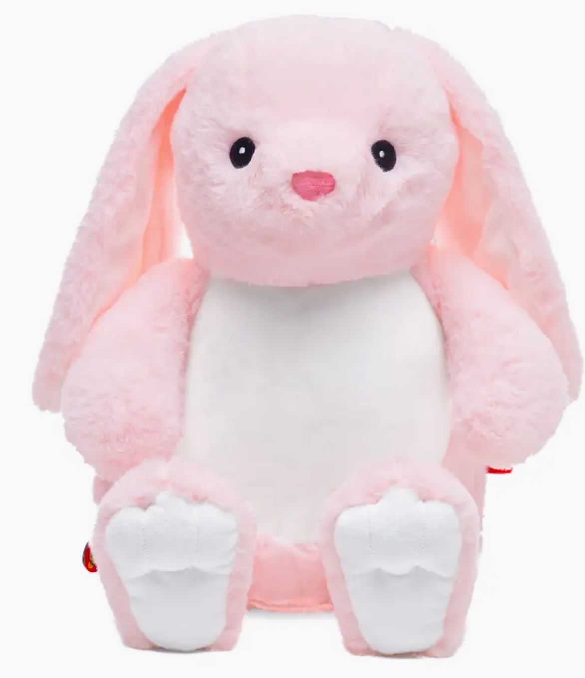 Cubbie pink Rabbit w/removeable stuffing pod