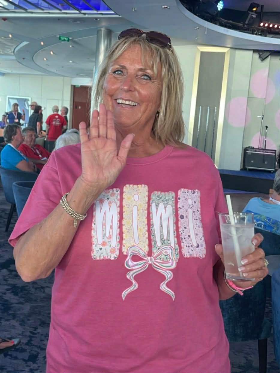 Spring Floral Coquette Bow S/S Comfort Color tees