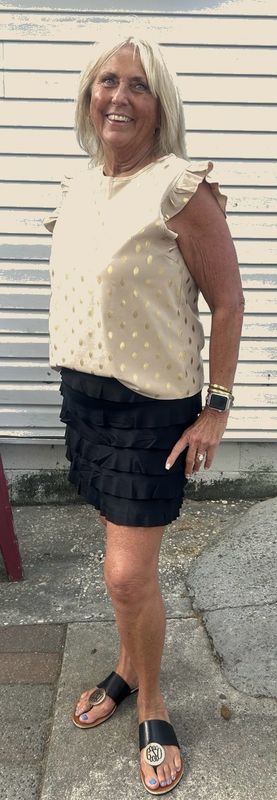 Lulu B Cha Cha Solid Skort