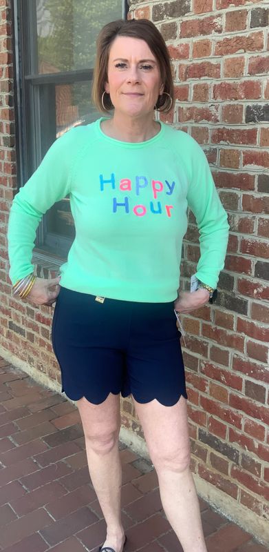 Lulu-B Bangladine Scallop Beach Short