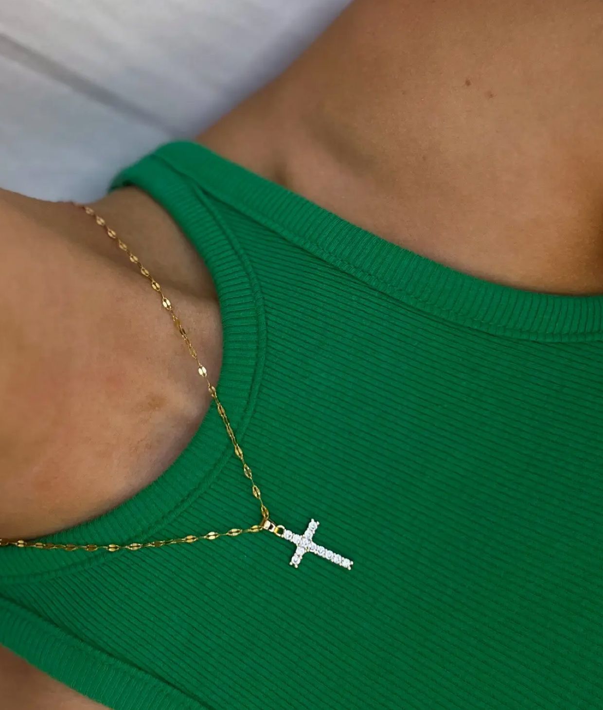 Sparkle Cross Necklace