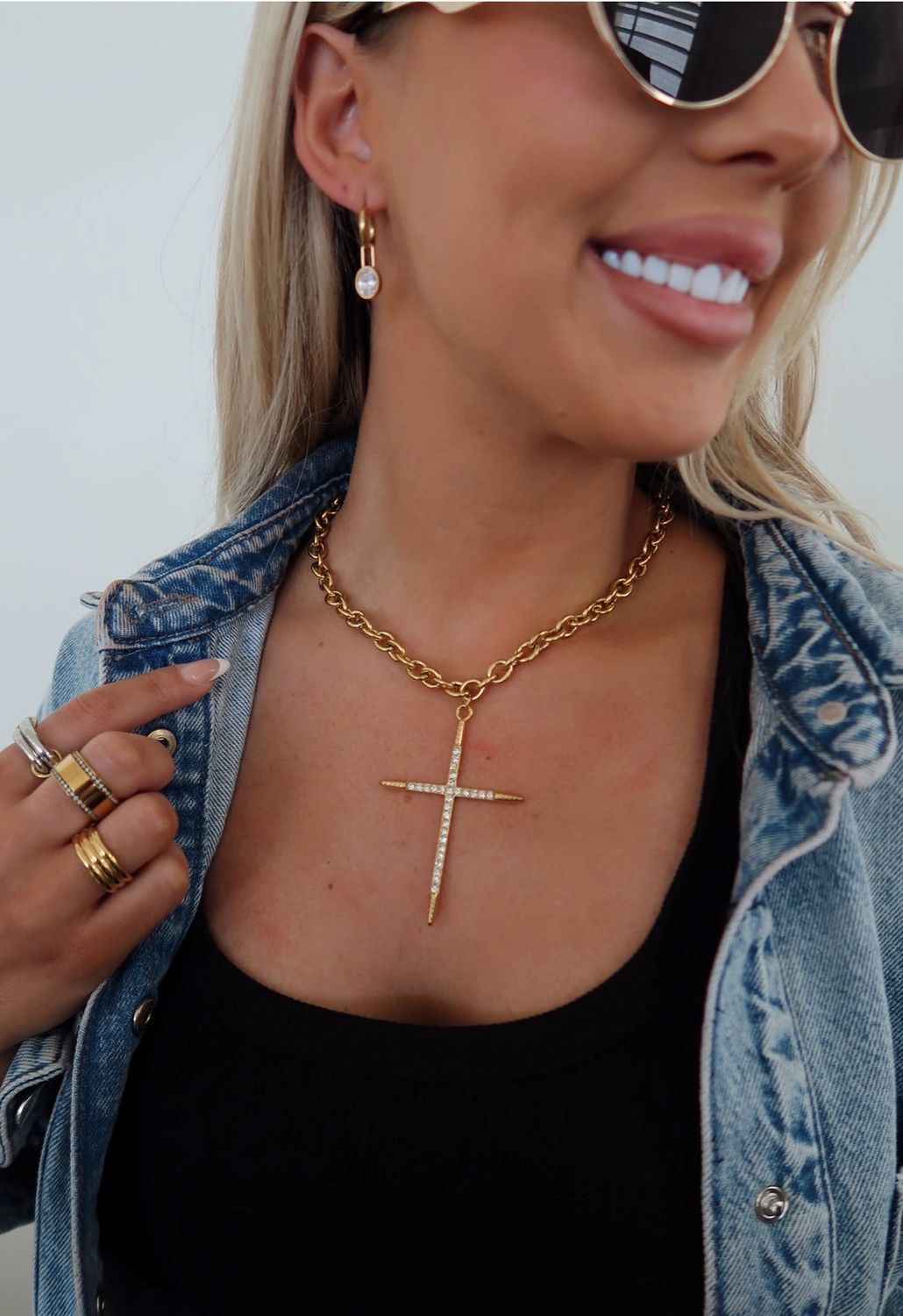 Luxe Cross Necklace