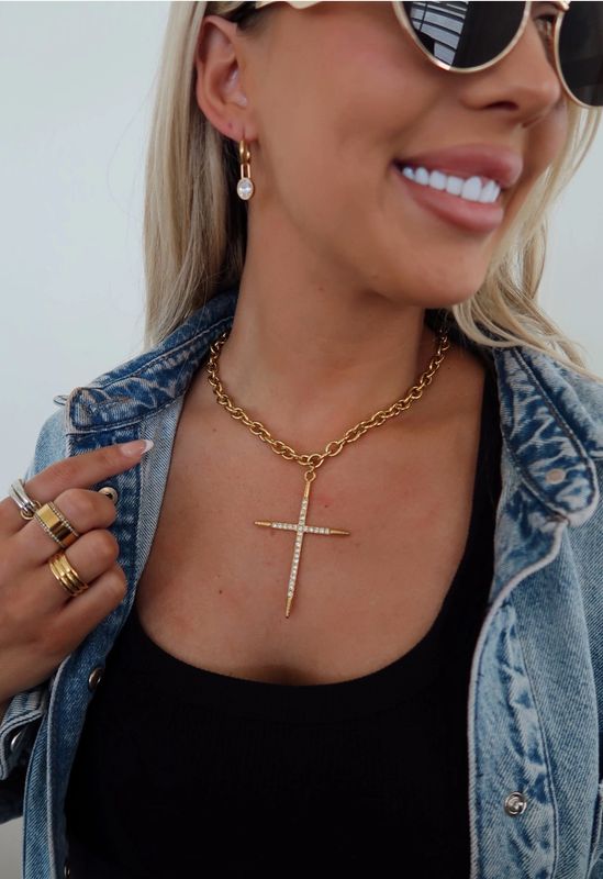 Luxe Cross Necklace