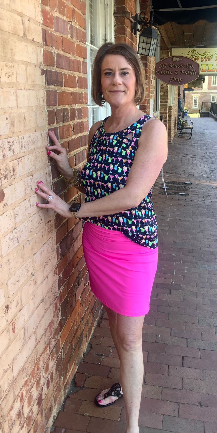 Lulu-B printed sexy top