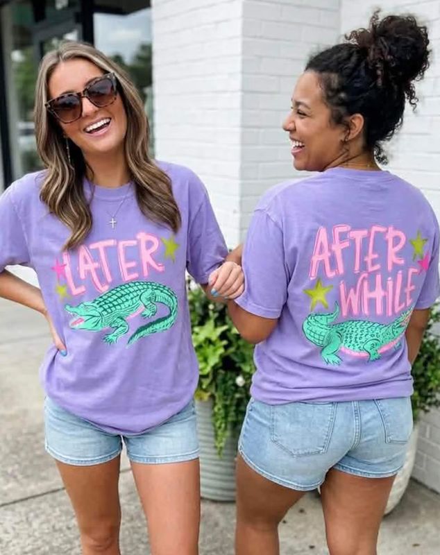Later Gator Afterwhile Crocodile S/S comfort color