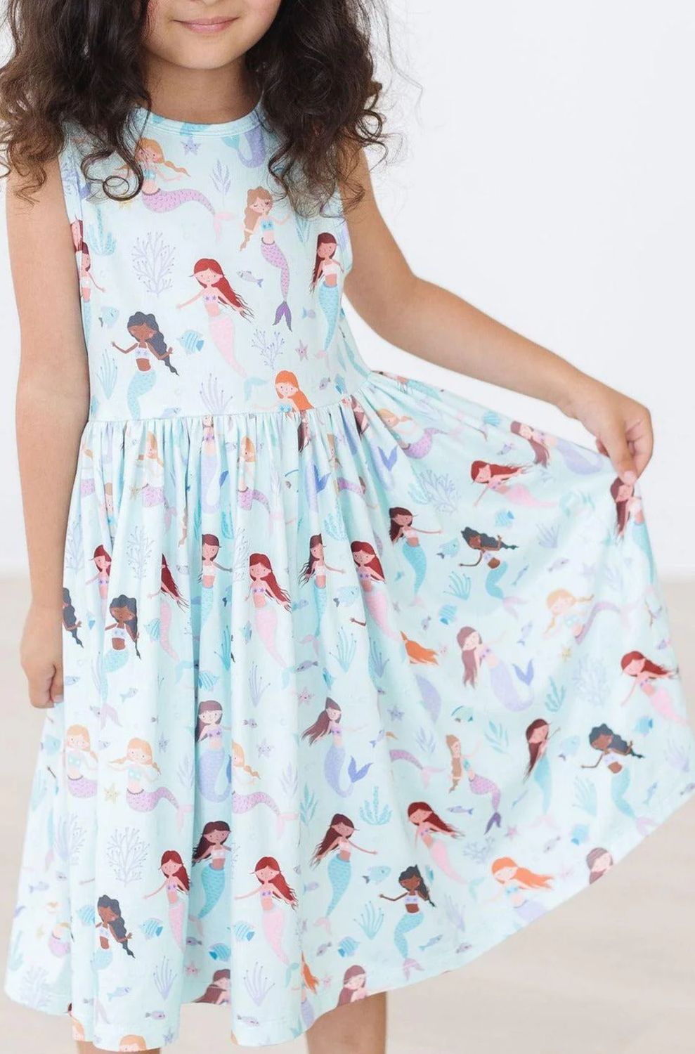 Happy As A Clam Tank Twirl Dress