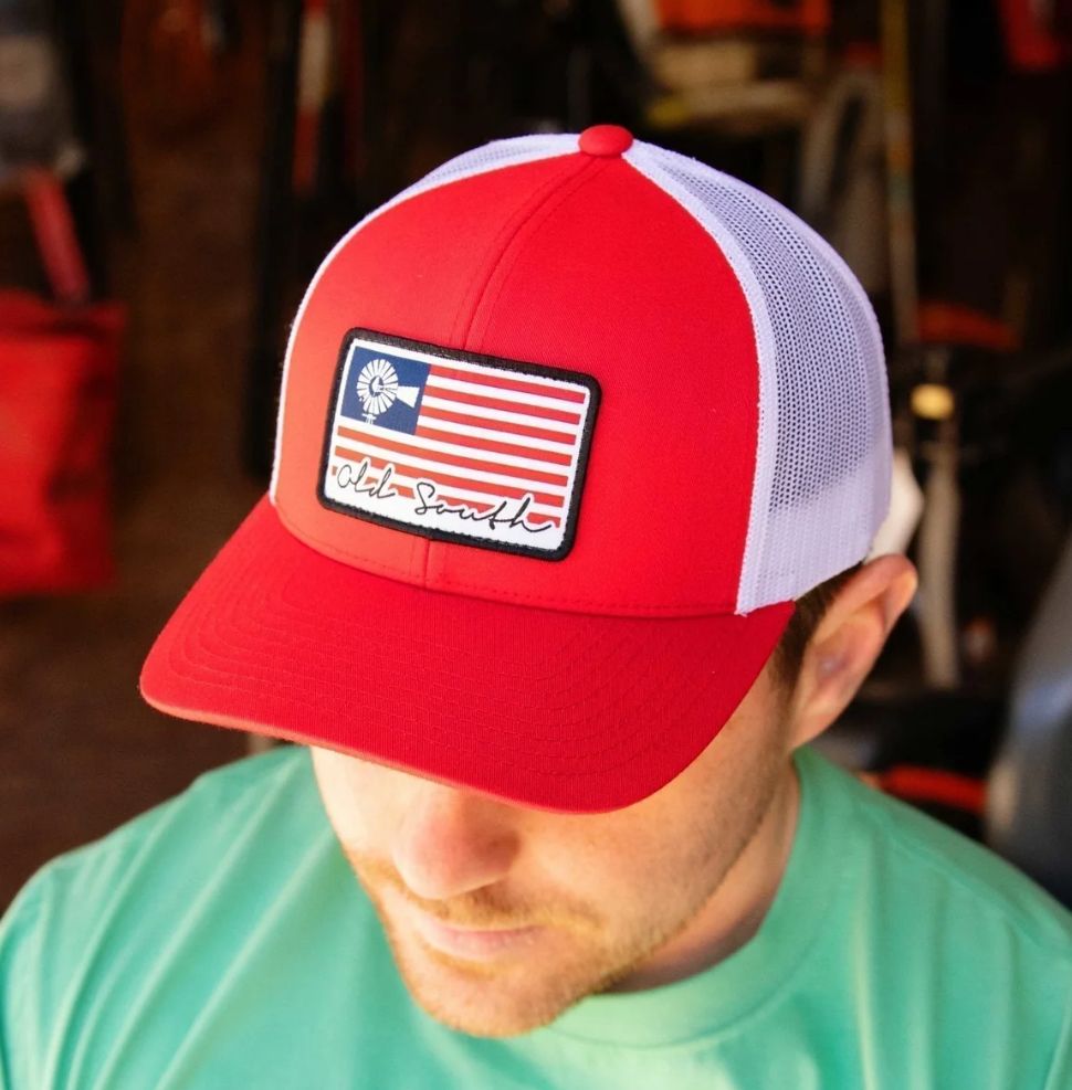 Old South USA Patch Trucker Hat