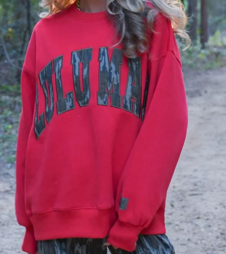LULU MAC Mossy Oak Bottomland Sweatshirts