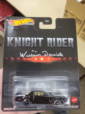 Knight Rider autographed William Daniels