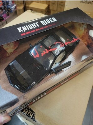 Knight Rider autographed William Daniels 1/24 JSA AUTHENTICATED