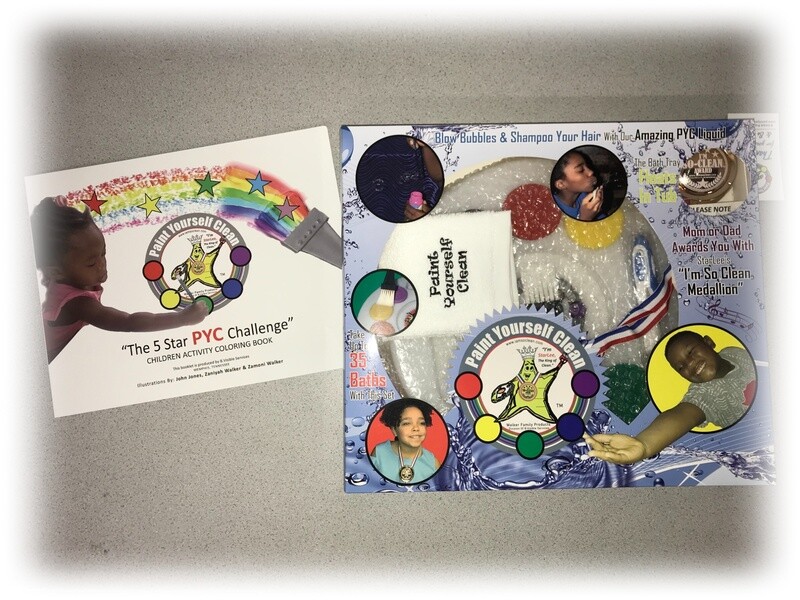 SCHOOL SPECIAL: PYC Personal Hygiene Bath Set Plus Activity Booklet (Retail Price $74.95)