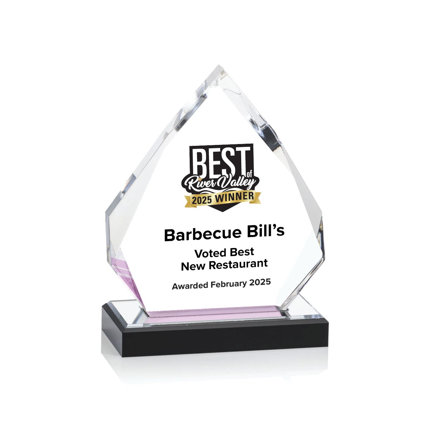 Acrylic Winner&#39;s Award - Diamond