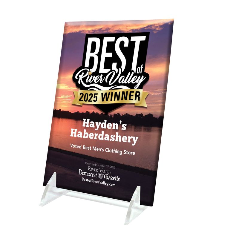 Crystal Keepsake Plaque