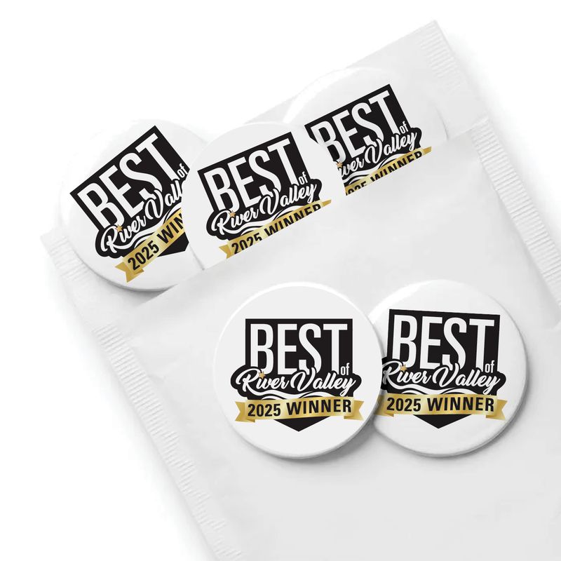 Round Buttons - Packs of 10