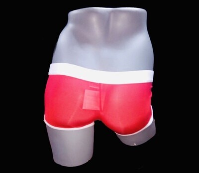 Men’s Briefs | White &amp; Red