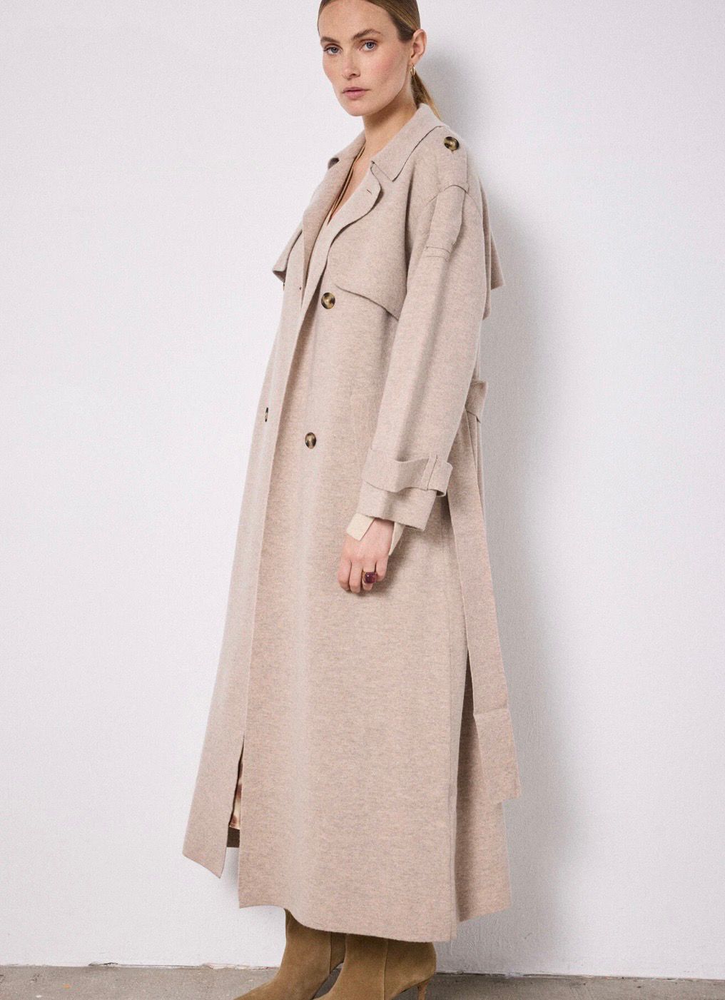 TRENCH LAINE CACHEMIRE TALIA NOTSHY 