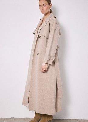 TRENCH LAINE CACHEMIRE TALIA NOTSHY 