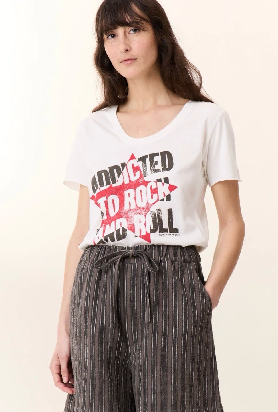 TEE SHIRT TIZIA LEON ET HARPER 